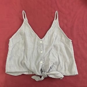 Light blue belly tank